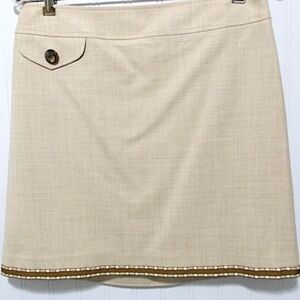 Banana Republic Wool/Silk Blend Mini Skirt, Size 6